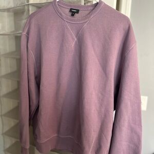 Uniqlo Men's Lavender Crewneck Sweater